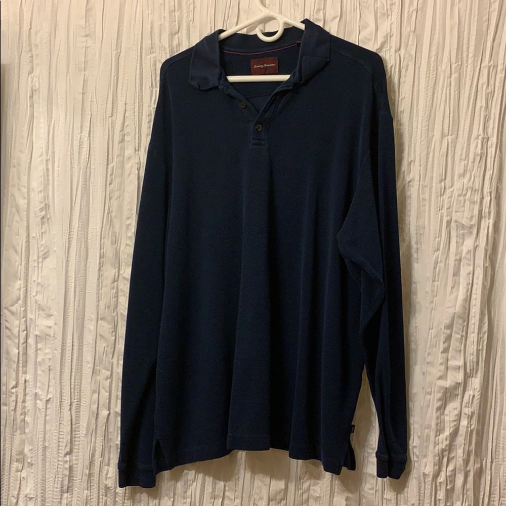 Tommy Bahama long sleeve polo shirt 2XT